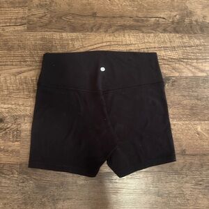 Lululemon Align High Waisted Black Shorts